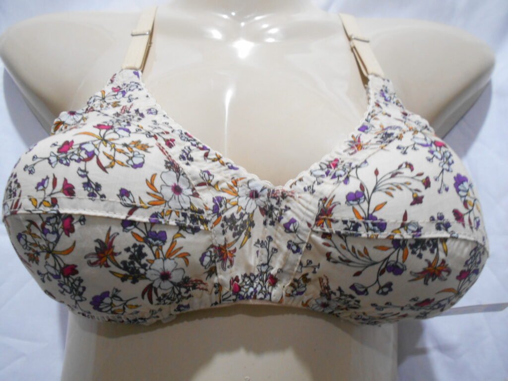 Cotton White Rose BRA